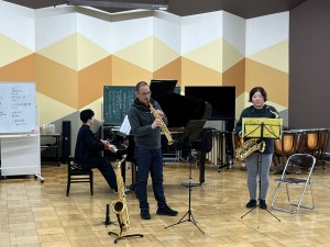 Jサクソフォン二重奏withピアノ